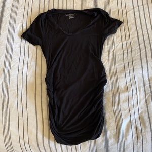 Pea in the pod lux v scoop ruched t shirt